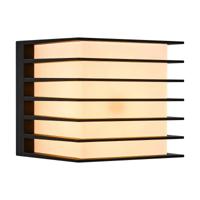 Buitenlamp zwart gevelverlichting E27 fitting &apos;Fluctus&apos; 13 cm