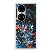 Black Unicorn: Huawei P50 Pro Transparant Hoesje