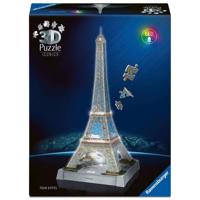 Iconics 3D Puzzel - Verlichte Eiffeltoren