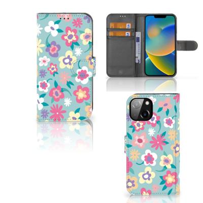 Apple iPhone 14 Hoesje Flower Power Apple iPhone 14 Hoesje Flower Power