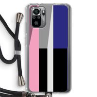 Gestalte 4: Xiaomi Redmi Note 10S Transparant Hoesje met koord