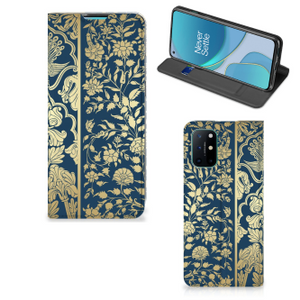 OnePlus 8T Smart Cover Beige Flowers