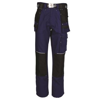 HAVEP werkbroek - Worker.pro - 8730 - marine/zwart/zilvergrijs - maat 50