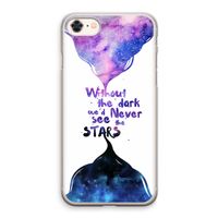 Stars quote: iPhone 8 Transparant Hoesje