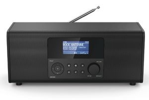 Hama DIR3020 Internetradio DAB+, VHF (FM), Internet WiFi, Internetradio Zwart