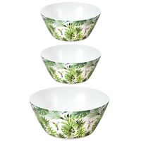 Kesper voedsel/serveerschalen set - Melamine - D25/D15 cm