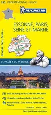 Wegenkaart - landkaart 312 Essonne - Paris - Seine et Marne | Michelin Wegenkaart - landkaart 312 Essonne - Paris - Seine et Marne | Michelin