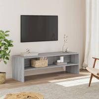 Tv-meubel 120x40x40 cm bewerkt hout grijs sonoma eikenkleurig - thumbnail