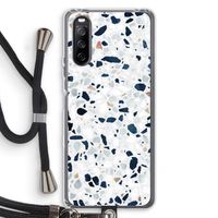 Terrazzo N°1: Sony Sony Xperia 10 III Transparant Hoesje met koord