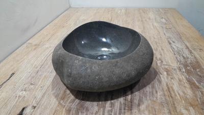 Waskom riviersteen RVM250317, 41x38x15 cm