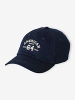 Jongenspet "American school" marineblauw