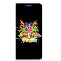 OPPO Reno6 5G Magnet Case Cat Color - thumbnail