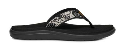 Teva Voya Flip Slipper Dames Sirena Black 11