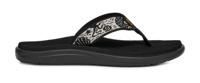 Teva Voya Flip Slipper Dames Sirena Black 11