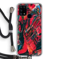 Endless Descent: Samsung Galaxy M31 Transparant Hoesje met koord