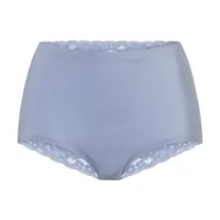 Ten Cate dames secrets kanten taille slip - Invisible - Colours - Kanten hoge dames maxi slip naadloos