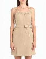 Tramontana Crinkled Tie-strap Dress S01-16-502 Zomerjurkjes 2800 Camel Tramontana Crinkled Tie-strap Dress S01-16-502 Zomerjurkjes 2800 Camel