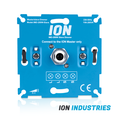 ION INDUSTRIES | LED Dimmer Slave | 0,3-200W | Fase-afsnijding (RC) | Ion Industries | Ion Industries | Ion Industries | Ion Industries