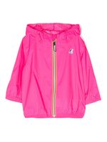 K Way Kids veste zippée Le Vrai à capuche - Rose