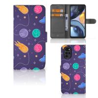 Motorola Moto G22 | Wallet Case | met Pasjes | Space