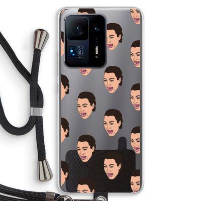 Ugly Cry Call: Xiaomi Mi Mix 4 Transparant Hoesje met koord