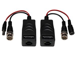 Tvi video-/ voedingsbalun met 8p8c (rj45) connector en bnc/voedingskabels paar - Velleman