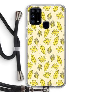 Herfst: Samsung Galaxy M31 Transparant Hoesje met koord