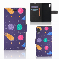 Sony Xperia XZ | Sony Xperia XZs | Wallet Case | met Pasjes | Space