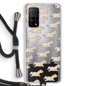 Ponys: Xiaomi Mi 10T 5G Transparant Hoesje met koord