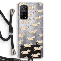 Ponys: Xiaomi Mi 10T 5G Transparant Hoesje met koord