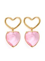 Nina Ricci boucles d'oreilles à pendentif cœur - thumbnail