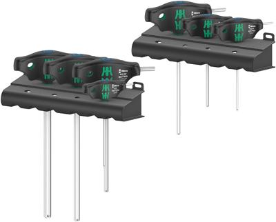 Wera 454/7 HF Set 1 Stiftsleutelset T-greep Hex-Plus schroevendraaier
