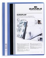 Durable DURAPLUS stofklepmap Blauw, Transparant - thumbnail