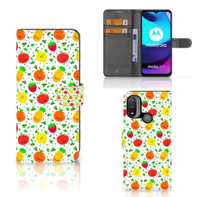 Motorola Moto E20 | E30 | E40 | Book Cover | Fruits