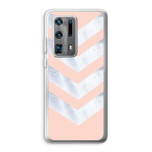 Marmeren pijlen: Huawei P40 Pro Plus Transparant Hoesje