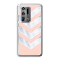 Marmeren pijlen: Huawei P40 Pro Plus Transparant Hoesje