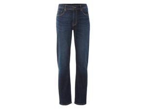 LIVERGY Heren jeans - slim fit (54 (38/32), Donkerblauw)