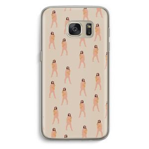 You're so golden: Samsung Galaxy S7 Transparant Hoesje