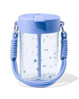 HEMA Drinkfles Met Bandje 450ml Sterren Blauw (blauw)