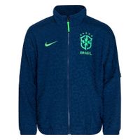 Brazilië Track Vest Swoosh French Terry WK 2022 - Navy/Groen - thumbnail