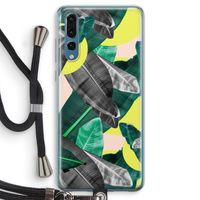 Fantasie jungle: Huawei P20 Pro Transparant Hoesje met koord