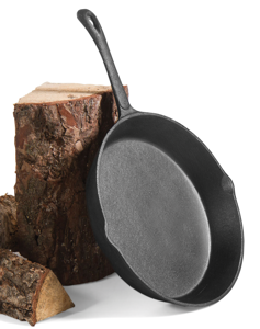 CookKing Natuurlijk Gietijzeren Koekenpan 26 cm