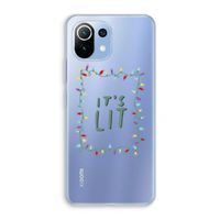 It's Lit: Xiaomi Mi 11 Lite Transparant Hoesje