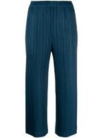 Pleats Please Issey Miyake pantalon Thicker Bottoms 2 à plis - Bleu