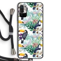 Tukans: Xiaomi Redmi Note 10 5G Transparant Hoesje met koord