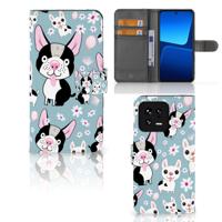 Xiaomi 13 | Telefoonhoesje | Met pasjeshouder | Hondjes