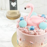 Fantastic Flamingo Taart Fantastic Flamingo Taart