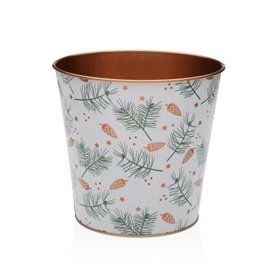Bloempot Versa Yule Metaal Minimalist 17,5 x 16,5 x 17,5 cm