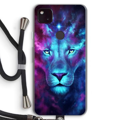 Firstborn: Pixel 4a 5G Transparant Hoesje met koord