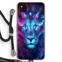 Firstborn: Pixel 4a 5G Transparant Hoesje met koord